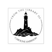 Moderne Vuurtoren Uit de Bibliotheek Van  Rubberstempel (Afrduk)