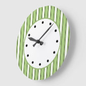 Moderne wandklokken met strips grote klok (Hoek)