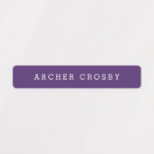 Moderne waterdichte benaming labels (Design 1)