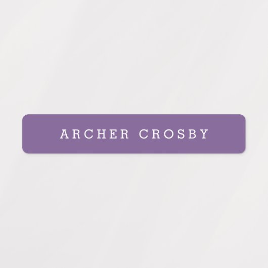 Moderne waterdichte benaming labels (Design 2)