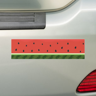 Moderne Watermeloen Bumpersticker