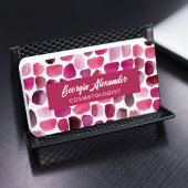 Moderne Waterverf Abstracte cosmetoloog Visitekaartje