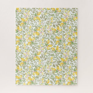 Moderne Waterverf citroenenmotief Citrusvruchten Legpuzzel