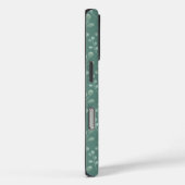 Moderne Waterverf Eucalyptus Green gepersonaliseer Case-Mate iPhone Case (Achterkant / Rechts)