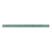 Moderne Waterverf Eucalyptus Pattern Green Lint (Voorkant)
