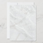 Moderne Waterverf Floral Bouquet Wedding Kaart (Achterkant)