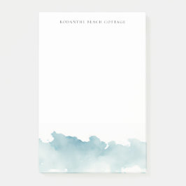Moderne Waterverf golven Notitieblok Post-it® Notes