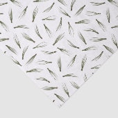 Moderne Waterverf kerstmis met Needle Greenery Tissuepapier (Detail)