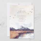 Moderne Waterverf Meer Bachelorette Weekend Kaart (Voorkant)