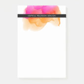 Moderne Waterverf op maat Post-it® Notes (Voorkant)