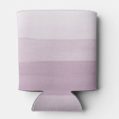 Moderne Waterverf Paarse ombre Wedding Blikjeskoeler (Achterkant)