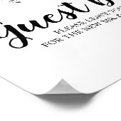 Moderne Waterverf pompoenen en bloemen Poster (Hoek)