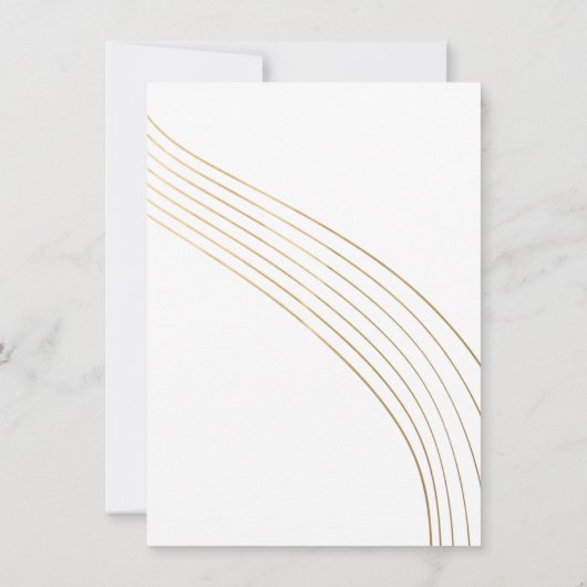 Moderne Waterverf Roze en Gouden Vleermuis Mitzvah Kaart (Achterkant)