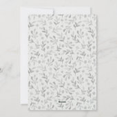 Moderne Waterverf Script Sage Green Merry Bright Feestdagenkaart (Achterkant)