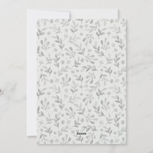 Moderne Waterverf Script Sage Green Merry Bright Feestdagenkaart (Achterkant)