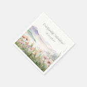 Moderne Waterverf Servet (Hoek)