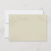 Moderne Waterverf Splashes Bruiloft RSVP (Achterkant)