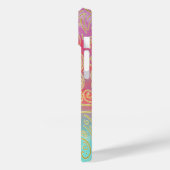 Moderne waterverf van gradiënt en gouddemaat Case-Mate iPhone case (Achterkant / Links)