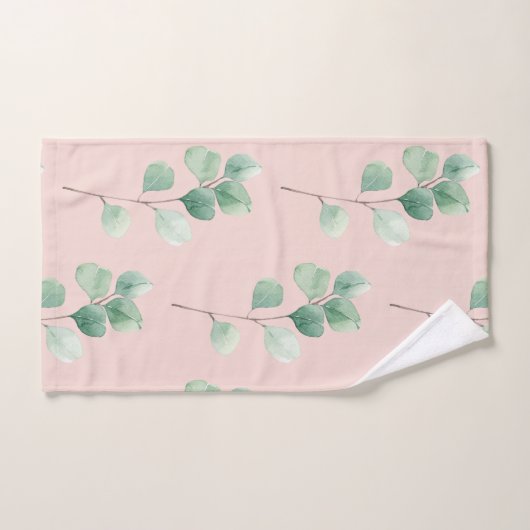 Moderne Waterverf verliest patroon Bad Handdoek (Handdoek)