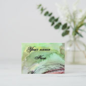 Moderne Waterverf Visitekaartje (Staand voorkant)