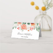 Moderne Waterverf Wildbloemen Trendy Floral (Achterkant)