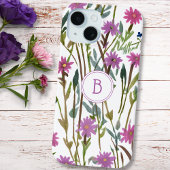 Moderne Waterverf Wildflower Case-Mate iPhone Case
