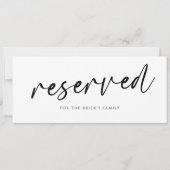 Moderne weddenschappen met voorbehouden handschrif (Voorkant)