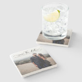 Moderne weduwschap van het Manuscript sparen de Da Stenen Onderzetter (Zijkant)