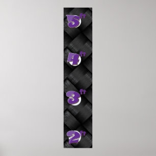 Moderne Weef Textuur Poster