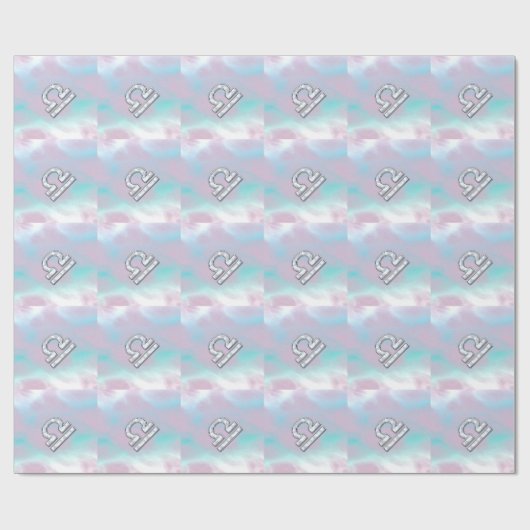 Moderne Weegdierentuin Moeder Parelstijl Cadeaupapier (Vlak)