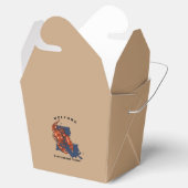 Moderne welkom rivierkreeft Louisiana aangepaste n Bedankdoosjes (Geopend)