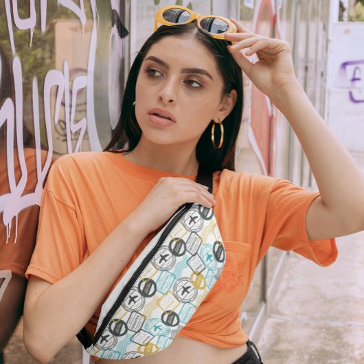 Moderne wereldreiziger | Monogram Heuptasje