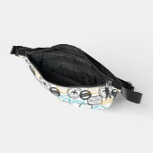 Moderne wereldreiziger | Monogram Heuptasje (Open)