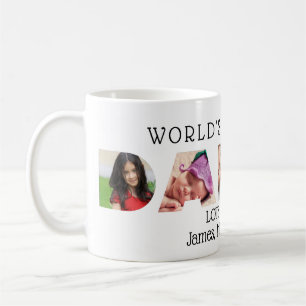 Moderne Wereld's Grootste Daddy Custom Foto Koffiemok
