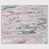 Moderne wervelingen Abstracte Waterverf Cadeaupapier (Vlak)