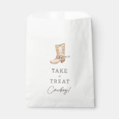 Moderne Westerne Rodeo Treat Bedankzakje (Voorkant)