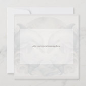 Moderne Whimsy Dolphin Wedding Bedankkaart (Achterkant)