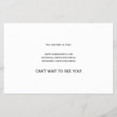 Moderne White Business réouverture du prospectus p (Dos)