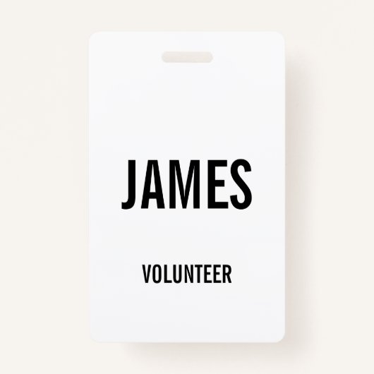 Moderne whiteboardnaam gebeurtenissenlogo badge (Voorkant)