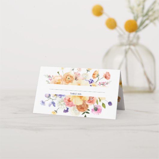 Moderne Wildbloem | Bruiloft (Voorkant)