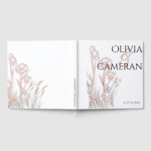 Moderne wilde bloemen gastenboek (Volledig)