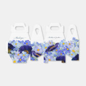 Moderne Wildflower Weddenschap Hartelijk dank Bedankdoosjes (Uitgevouwen)