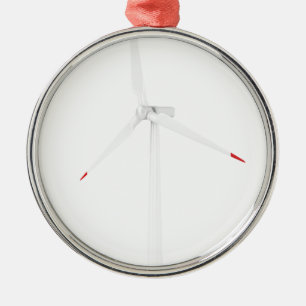 Moderne windturbine metalen ornament