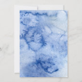 Moderne winterlandschap ons grootste avontuur kaart (Achterkant)