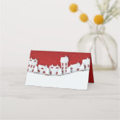 Moderne winterscène | Vakantie (Voorkant)