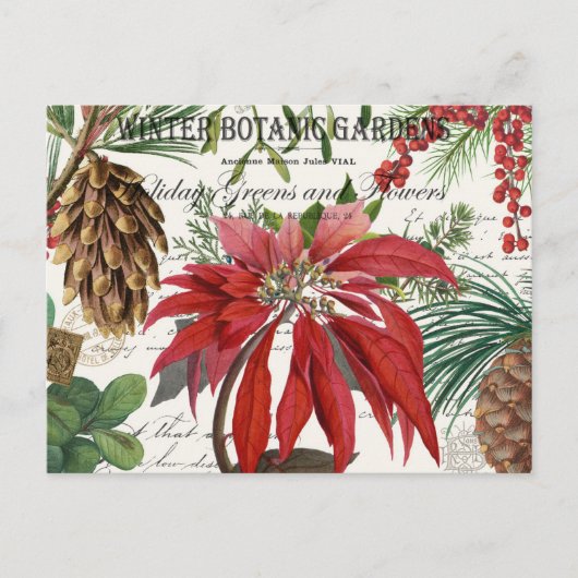 Moderne wintertuin briefkaart (Voorkant)