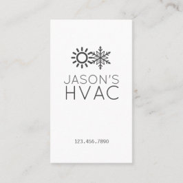 Moderne Wisselstroomverwarming en -koeling HVAC-Vi Visitekaartje