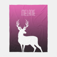 Moderne witte droger Silhouette roze gradiënt & na