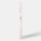 Moderne witte en gouden marmer Case-Mate iPhone case (Achterkant / Links)