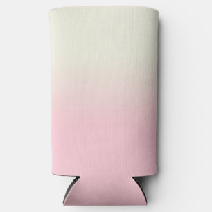 Moderne witte pastel roze ombre gradiënt